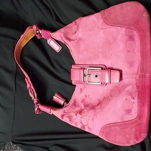 Pink Coach Bag